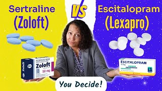 Sertraline vs Escitalopram A comparative review of two SSRI antidepressants [upl. by Artenra]