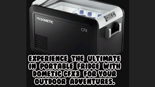 HILUX GRS 2024 INSTALLED A DOMETIC CFX3 FRIDGE GOOD FOR OUTDOOR [upl. by Euqinitram860]