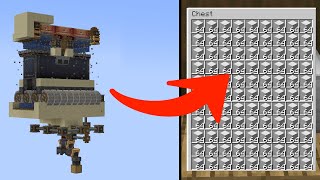 4000 IngotsHour Iron Farm Tutorial  Minecraft Create Mod [upl. by Bergstein]