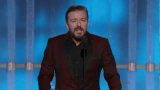 Ricky Gervais Golden Globes 2012 Açılış Konuşması Türkçe Altyazılı [upl. by Lipfert]