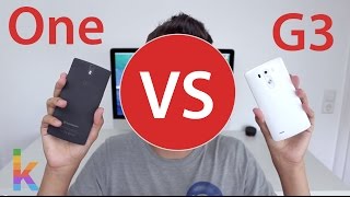 LG G3 vs OnePlus One DeutschGerman [upl. by Lannie840]