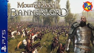 Mount amp Blade II Bannerlord  Large Army Battles  PS5 Console Gameplay PJ [upl. by Hainahpez]