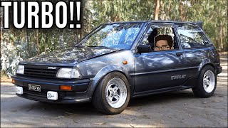 200HP TOYOTA STARLET Interview EP70 Turbo swap ISTO ANDA [upl. by Dianemarie]