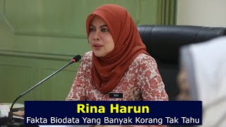 Rina Harun Fakta Biodata Yang Banyak Korang Tak Tahu [upl. by Swain]