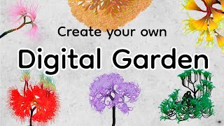 Digital Garden Generative Art Project [upl. by Vinny214]