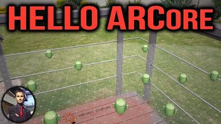 Hello ARCore Tutorial  Your First ARCore App Augmented Reality Apps [upl. by Irisa]