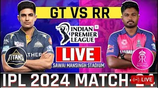 Live RR VS GT Jaipur  IPL 2024 Match 24  Live Scores amp Commentary  Rajasthan Royals vs Gujarat [upl. by Bang883]