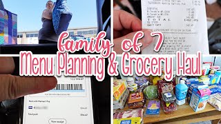 2024 Summer Menu Planning amp Grocery Haul  Large Family  Family of 7  Adults and Teens [upl. by Yuji]