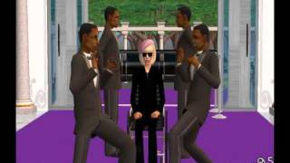 Lady Gaga  Paparazzi Sims Music Video [upl. by Niarbo]