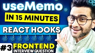 Learn useMemo In 15 Minutes  React Hooks Explained  Frontend Interview Experience [upl. by Rehpotsirhcnhoj109]