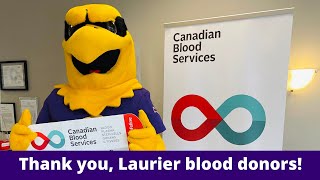 Thank you Laurier blood donors [upl. by Kilam]