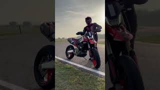 The new Ducati Hypermotard 698 Mono is here to present itself Hypermotard698Mono LivePlayRide [upl. by Jotham646]