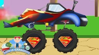 Monster Truck Pipo et sa dépanneuse  Dessin animé en français comme Minecraft [upl. by Ellis]