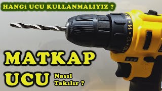 matkap ucu nasıl takılır  Şarjlı Matkap Ucu Değiştirme Hangi Uç Nerede Kullanılır [upl. by Perrine]