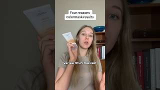 Tällaset tuli 💆🏼‍♀️💇🏼‍♀️ hiustenvärjäys fourreasons colormask [upl. by Mulry]