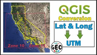 How to convert Lat Long to UTM [upl. by Fleischer]