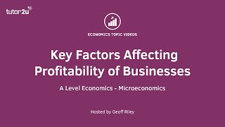 Business Objectives  Explaining Profit Maximisation I A Level and IB Economics [upl. by Dehnel]