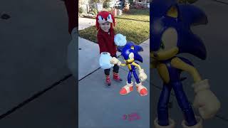 sonic destroys knuckles [upl. by Hgielek]