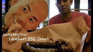 Texas BBQ Tour Visit to Blacks BBQ Shmittys Market and Kreuz Market [upl. by Celle]