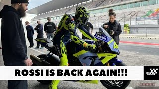 Valentino Rossi SMOKED Bastianini and VR46 Academy Riders at WSBKMotoGP Portimao Test 😱 [upl. by Lietman]