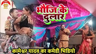 kameshwar Yadav comedy videos 2023  भौजि के दुलार  Bhauji ke dular part 3  Bhojpuri comedy [upl. by Wanfried777]