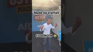 Björn Höcke zu Vielfalt amp Migration shorts solingen madebyvielfalt mannheim vielfalt afd nrw [upl. by Nnylaf121]