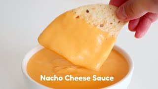 EASY amp SIMPLE NACHO CHEESE SAUCE RECIPE  READY IN 10 MINUTES [upl. by Uke]