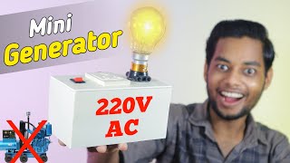 Expert Tips Creating a Powerful 220v Mini Generator at Home [upl. by Orling]