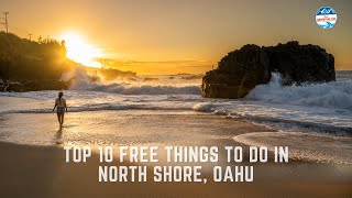 Top 10 Free Things to Do in North Shore Oahu [upl. by Auqenahc]