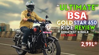 quotUltimatequot BSA Gold Star 650 RIde Review [upl. by Nolra872]