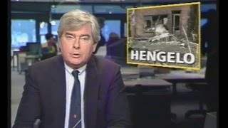 1992  Crash KLu F16 in Hengelo J054  Compilatie nieuwsitems [upl. by Ginder132]