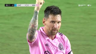 Lionel Messi GOLAZO wins it in STOPPAGE TIME on Inter Miami debut [upl. by Haida]