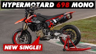 New 2024 Ducati Hypermotard 698 Mono Unveiled Everything You Need To Know [upl. by Alejo]