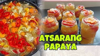 AtsarangPapaya Recipe Patok na Negosyo Hinahanaphanap👌 [upl. by Maynord180]