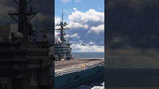 F14 Tomcat Carrier Flyby [upl. by Atterrol204]