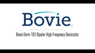 Bovie Derm 102 Bipolar High Frequency Desiccator · Medical Equipment Sales amp Repair [upl. by Ybbob919]