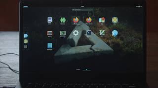 Gnome 336 on the Pinebook Pro with postmarketOS [upl. by Thisbe]