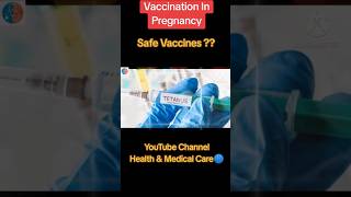 Vaccination in PregnancySafe Vaccines vaccination vaccine preganacyhepatitisb fluvaccine yt [upl. by Ahtenek]