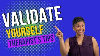 How to VALIDATE YOURSELF and Improve Your SelfEsteem [upl. by Jessamine]