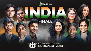 CHESS OLYMPIAD 2024 FINALE  WILL INDIA WIN GOLD [upl. by Hawken]