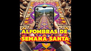 Arte Efímero Explorando las Coloridas Alfombras de Semana Santa en El Salvador [upl. by Aurore]