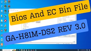 Bios  Bios Main GIGABYTE  Bios And EC Bin File  GIGABYTE GAH81MDS2 Rev 30 Free Dowload [upl. by Ahsoek766]