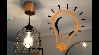 Install a Light Fitting  IKEA Hemma [upl. by Hael285]