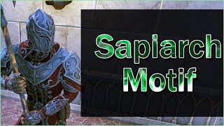 SAPIARCH MOTIF Showcase  Elder Scrolls Online Summerset [upl. by Notgnilra]