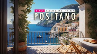 Walking tour 4K60 HDR  Positano Amalfi coast  Italy HDR [upl. by Esilegna]