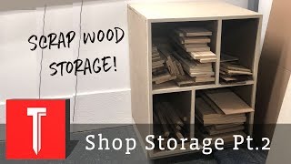 Making a Scrap Wood Organizer Shelf [upl. by Amsirahc]