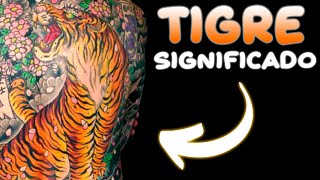 Significado del TORA en la cultura japonesa y en el IREZUMI 🐯 [upl. by Meekahs153]