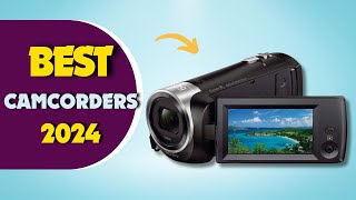 The 5 Best Camcorders In 2024 [upl. by Eileme267]