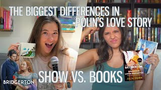 the biggest differences between the bridgerton series and books  polins love story [upl. by Gilberto]