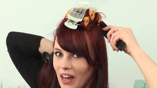 Hoe gebruik je hot rollers voor krullen  wwwthehairgurucom [upl. by Ecyob]